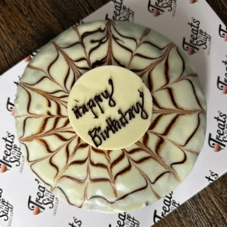 1 kg Brownie Cake (Round) with White Chocolate Ganache